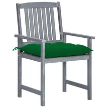 vidaXL Gartenstuhl 57 x 57 x 92 cm grau 2 St.