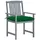 vidaXL Gartenstuhl 57 x 57 x 92 cm grau 2 St.