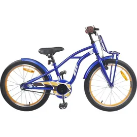 vidaXL Kinderfahrrad 18 Zoll dunkelblau