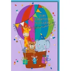 Geburtstagskarte Kinder 512347 Bild
