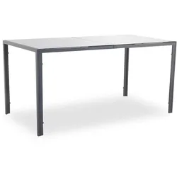 Gartentisch outdoor PORTO - grau - BHT 150x73x80 cm