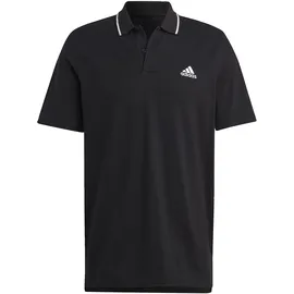 adidas Essentials Piqué schwarz S