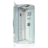 AcquaVapore D37-10L3-EC Dusche Dampfdusche Duschtempel Duschkabine -Th. 90x90 MIT 2K Scheiben Versiegelung