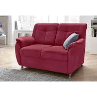 sit&more Couch Mikrofaser 2-Sitzer Rot