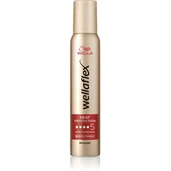 Wella Wellaflex Heat Protection Schaumfestiger für thermische Umformung von Haaren 200 ml