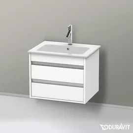 Duravit Waschtischunterschrank 2 Auszüge 60 x 48 x 47,5 cm Weiß Matt