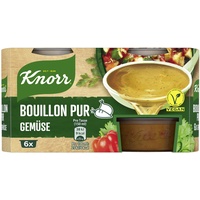 Knorr Gemüse Bouillon Pur mit vollem Geschmack vegan 6x 28 g