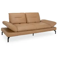 Sofa Elastoform 2,5 Sitzer SVEA (BHT 226x90x105 cm) - gelb - BHT 226x90x105 cm