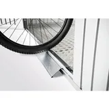 Biohort Bodenschwellen-Rampe 135 cm Silber