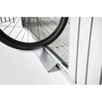 Biohort Bodenschwellen-Rampe 135 cm Silber