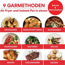 Instant Pot Duo Crisp 11-in-1 Edelstahl