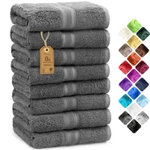 NatureMark Handtuchset 8-tlg. anthrazit