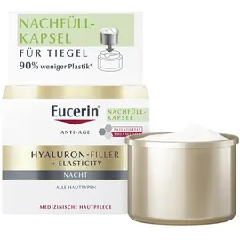 BEIERSDORF Eucerin Anti-Age HYALURON-FILLER +ELASTICITY Nachtcreme Refill