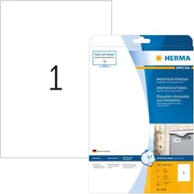 Herma Universaletiketten 4866 Weiß 210,0 x 297,0 mm 10 Blatt