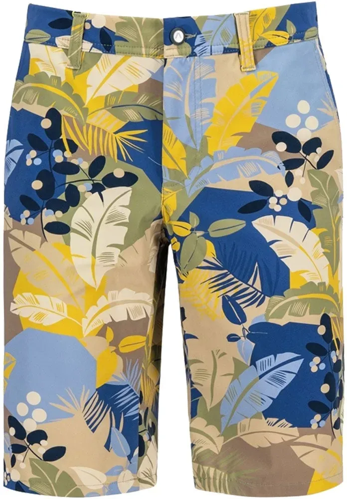 Alberto EARNIE Jungle Herrengolfshorts Print - 54