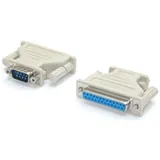 Startech StarTech.com DB9 auf DB25 Seriell Adapter (St/Bu) Beige