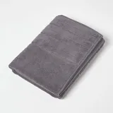 Homescapes Duschtuch 70 x 130 cm grau