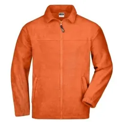 Fleece Jacke JN044, orange, Größe XXL - orange - XXL
