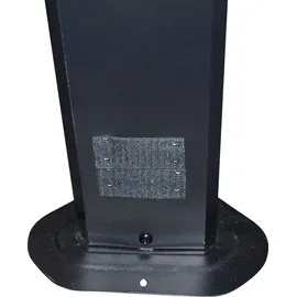 DEGAMO Novara 3 x 3 m schwarz inkl. Seitenteile