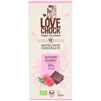 Lovechock Dattel Raspberry Rosemary Schokolade 70 g