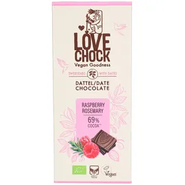 Lovechock Dattel Raspberry Rosemary Schokolade 70 g