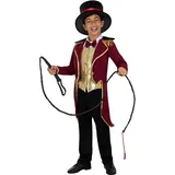 Funidelia | Dompteur Kostüm für Jungen Dompteur, Zirkus, Zirkusdirektor - Kostüm für Kinder & Verkleidung für Partys, Karneval & Halloween - Größe 3-4 Jahre - Rot
