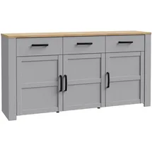 Forte Bohol 166 x 87,2 x 42 cm grau / Weiß