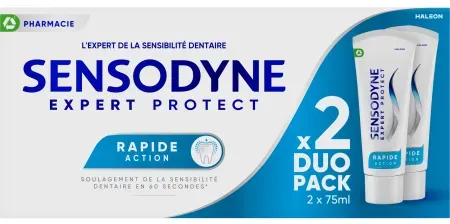 Sensodyne Expert Protect Zahnpasta Schnelle Wirkung 2x75ml