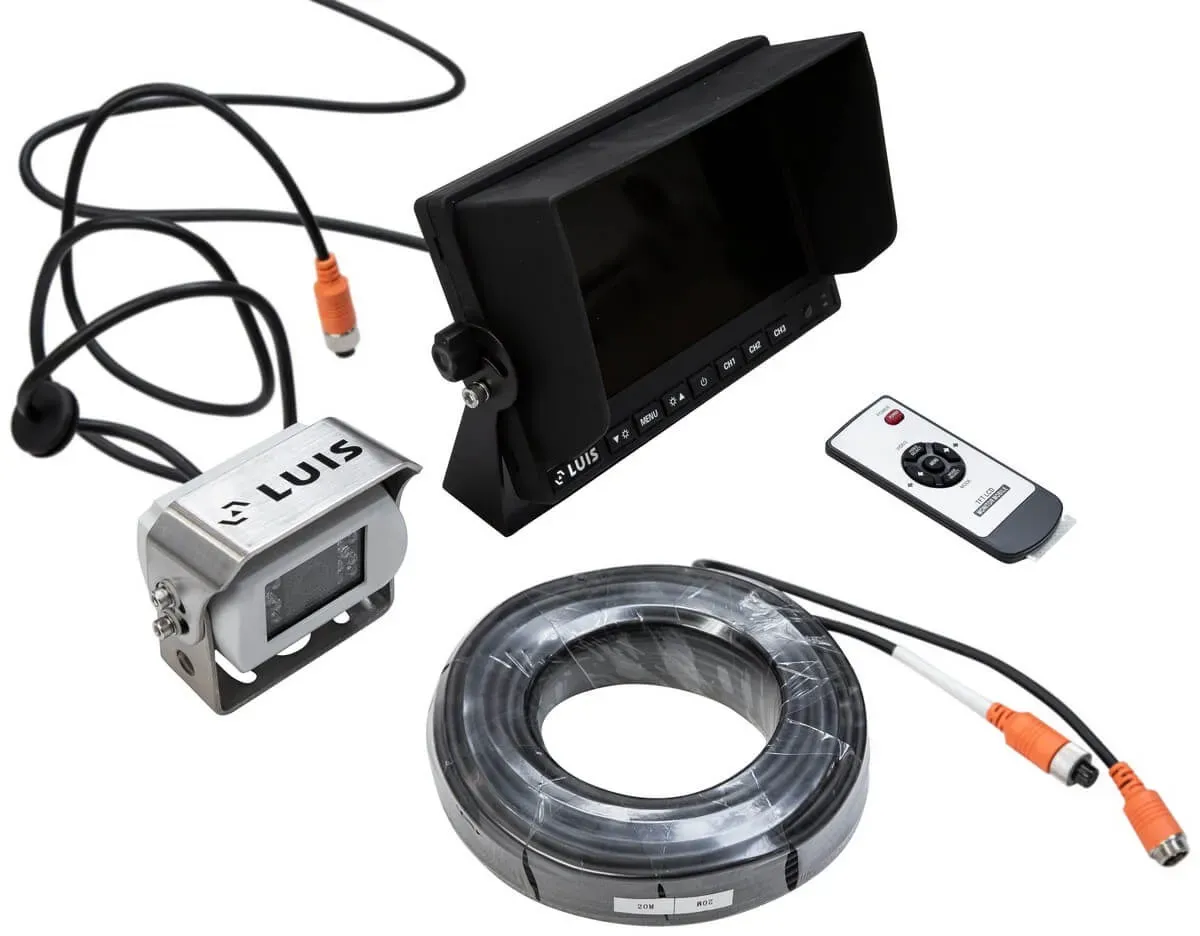 LUIS-Rückfahrsystem, 7" Monitor + Kamera + Kabel