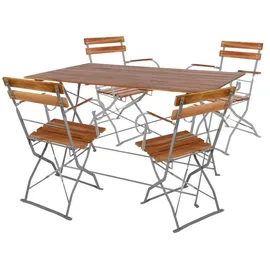 Lex Gartentisch 120 x 70 x 74 cm Braun
