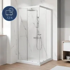 Breuer Ektos Eckeinstieg mit Schiebetür rechts 75 - 90 cm D648360641500