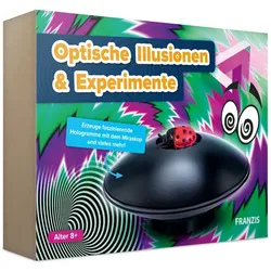 Franzis Verlag Optische Illusionen & Experimente, Experimentier-Set, Physik, 8 J