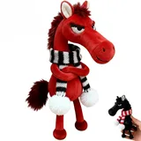 SchlüSselanhäNger Pferd Kuscheltier Weicher 2026,Year of The Horse Lucky Mascot New Year Good Luck Gift 2026,Lucky Horse Guardians Soft Horses Plush Pendant,for Backpacks, Wallets