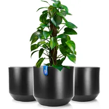 BigDean Blumentopf Style Ø 40 cm Anthrazit