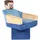 Phoenix Minecraft Loungesessel Textil 69 x 96 x 75 cm Blau/Mehrfarbig drehbar