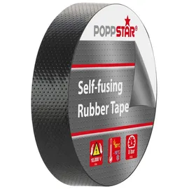 POPPSTAR Isolierband und Dichtungsband, LxBxH 5m x 19mm x 0,76mm, schwarz