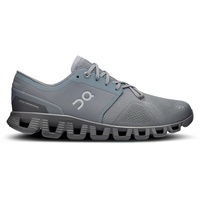 On Cloud X 3 Herren Laufschuhe-Grau-8