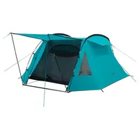 Portal Outdoor 3 Personen Camping Zelt Kuppelzelt Familienzelt Verdunkelung blau