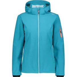 CMP Damen Softshell Hoodie Jacke (Größe XXS, schwarz)