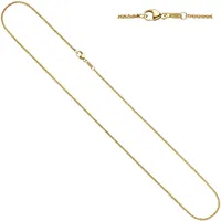 Goldkette JOBO Halsketten Gr. Gelbgold 585, L: 45cm, gelb (gelbgold 585) Damen Erbskette 585 Gold massiv 45 cm 2,5 mm