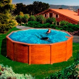 mypool Arcana Feeling Set 350 x 120 cm Holzoptik