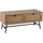 Möbel Boss WL6.889 Lowboard 100x45x40 cm Braun Metall/MDF/Spanplatte
