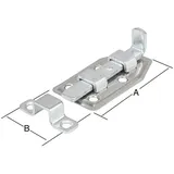 Vormann Fensterriegel mit Schlaufe, gerade B22xL40xS1mm Stahl verzinkt