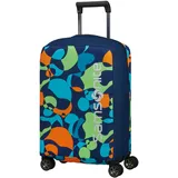 Samsonite TA Revolution - Faltbare Schutzhülle für Koffer Größe S, Kofferhülle passend für 55 cm, Reisekoffer Schutz, mit reflektierendem Detail, Mehrfarbig (Colorwave)
