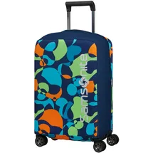 Samsonite TA Revolution - Faltbare Schutzhülle für Koffer Größe S, Kofferhülle passend für 55 cm, Reisekoffer Schutz, mit reflektierendem Detail, Mehrfarbig (Colorwave)