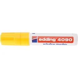 Edding 4090 Window Marker, Flüssigkreide - neon orange - Neon orange