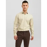 JACK & JONES Hemd 'Parker' Beige, S