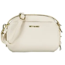 hey marly Style Mate Handtasche Leder 21.5 cm weiss