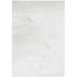 vidaXL Teppich OVIEDO Kurzflor Grau 160x230 cm
