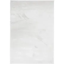 vidaXL Teppich OVIEDO Kurzflor Grau 160x230 cm